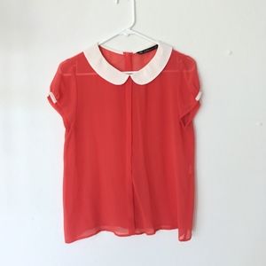 Zara Collar Blouse
